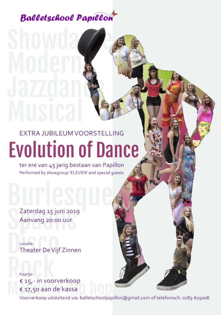 Poster Evolution of dance